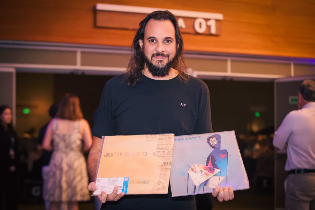 João Bosco e Ivan Lins no Multiplan Hall | Crédito: Rafael Cautella