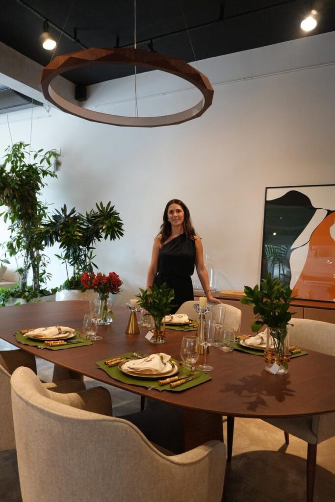 Mesa de Natal montada pela arquiteta Beatriz Sador Garcia | Crédito: Divulgação