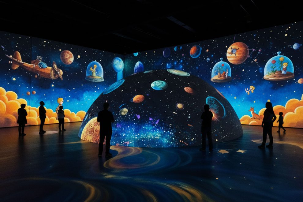 Ambientes da Exposição sobre O Pequeno Principe | Crédito: Agência SP/Divulgação