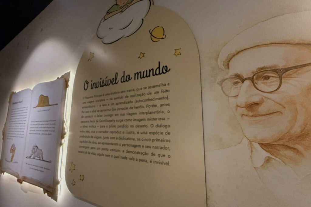 Ambientes da Exposição sobre O Pequeno Principe | Crédito: Agência SP/Divulgação