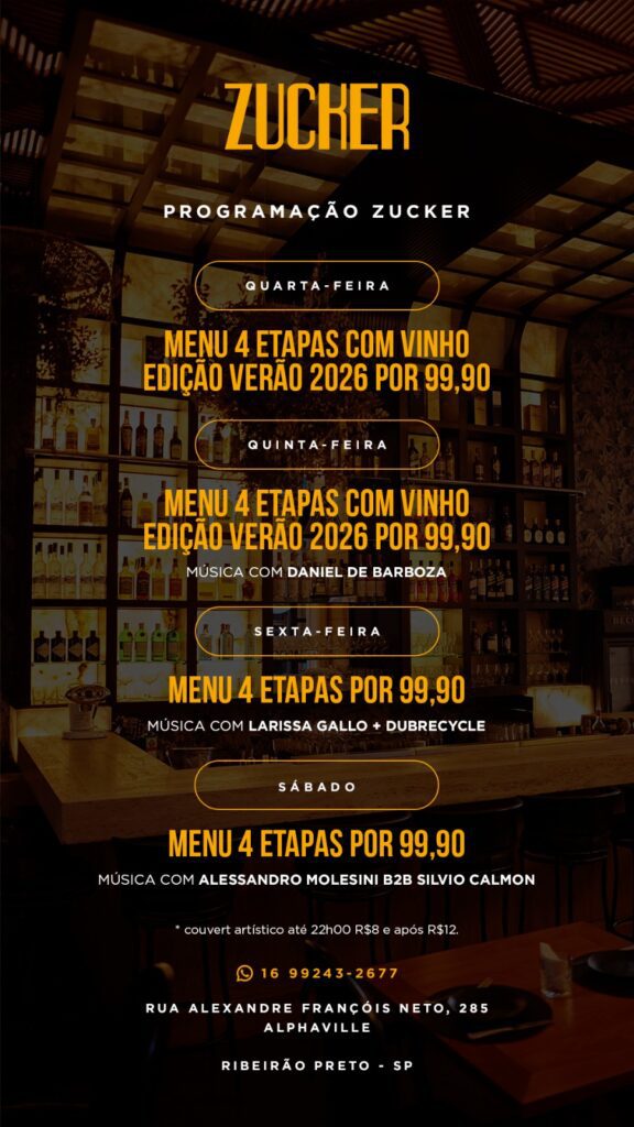 Agenda ZK de 26 a 1 de fevereiro de2026