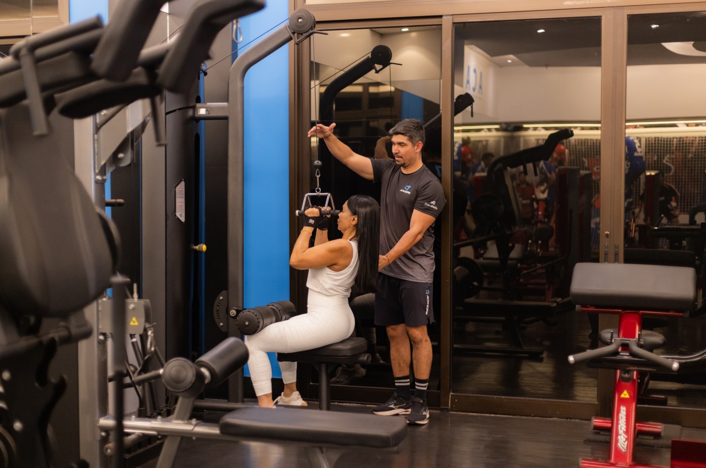 Aluna treinando na Acahdre | Crédito: Divulgação