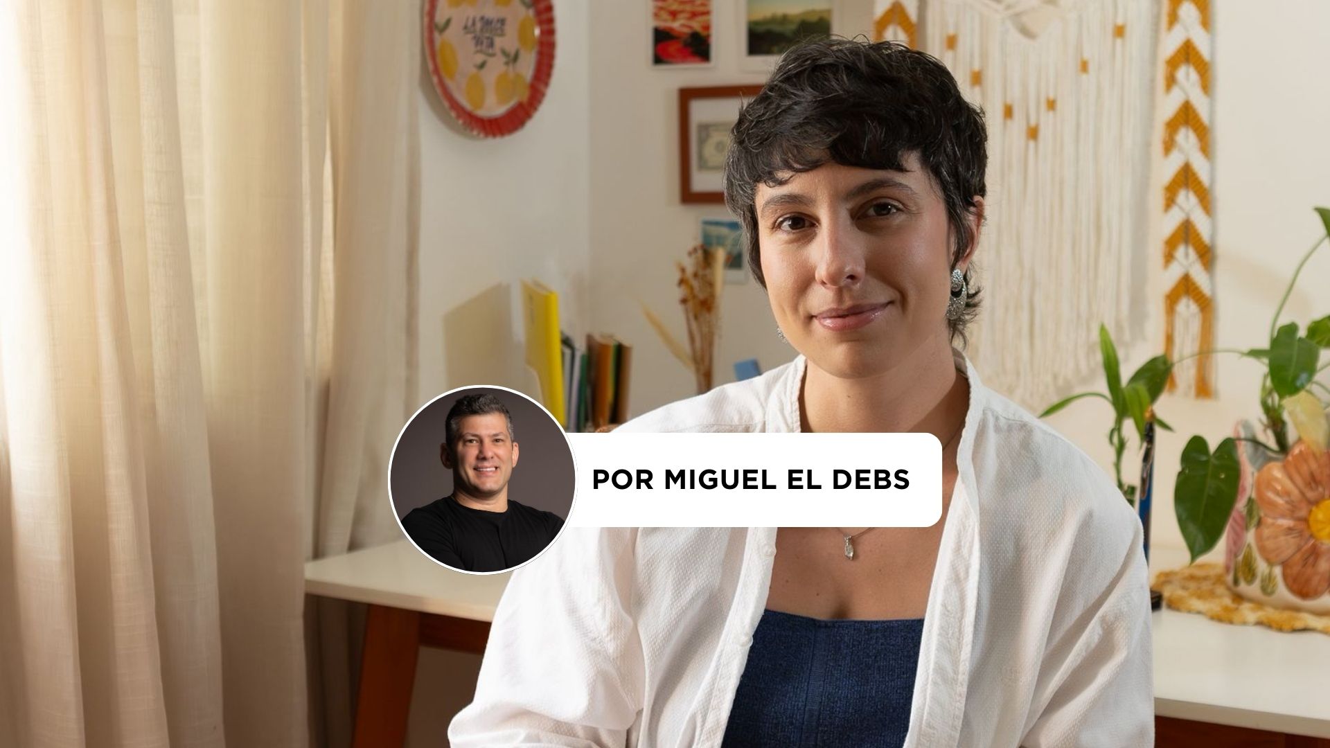 Capa da Coluna do Miguel com Vanessa Loria