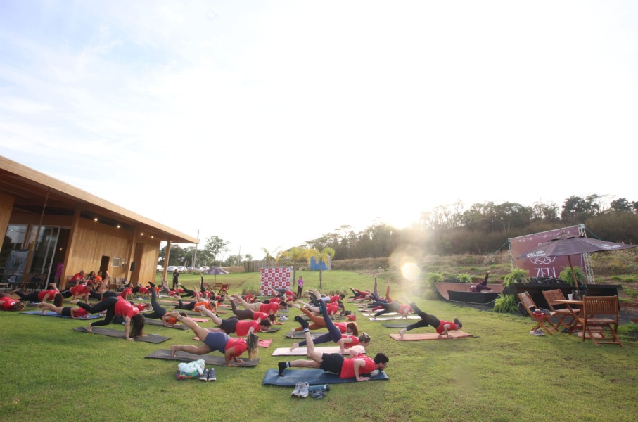 Evento da Cia Athletica no Espaco Artesano para habitos saudaveis | Crédito: Rafael Cautella