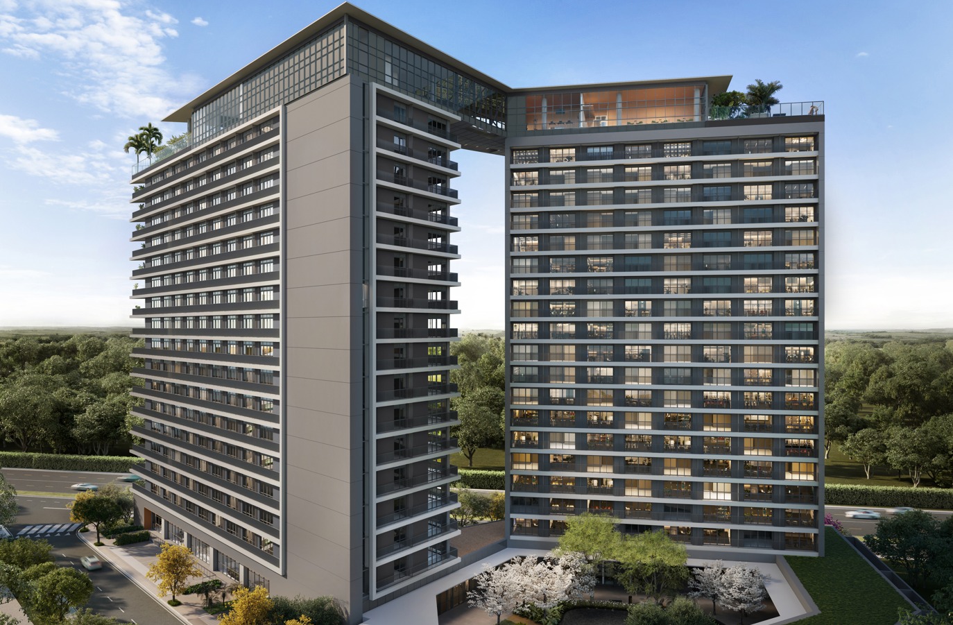 Infinity Towers by Tarraf, em São José do Rio Preto | Imagem: Divulgação