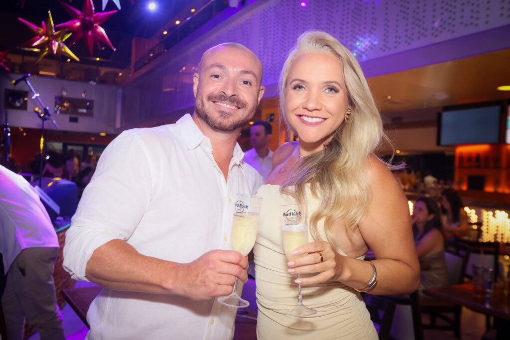 Noite de réveillon no Hard Rock | Crédito: Rafael Cautella