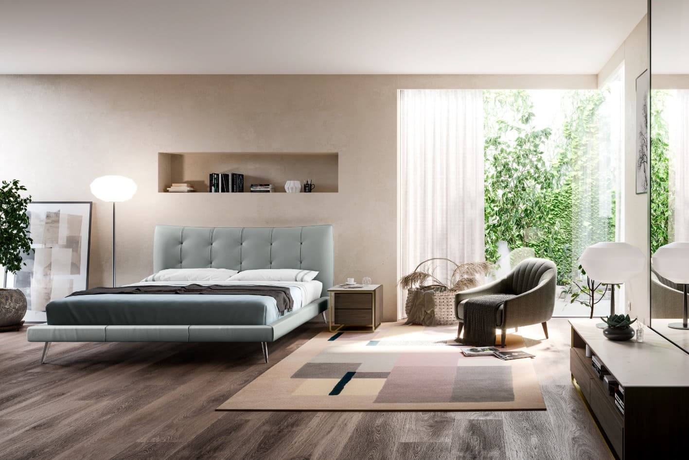 A Natuzzi aposta em um design contemporâneo e atemporal que equilibra suavidade estética, praticidade e uma sensação constante de bem-estar | Crédito: Divulgação
