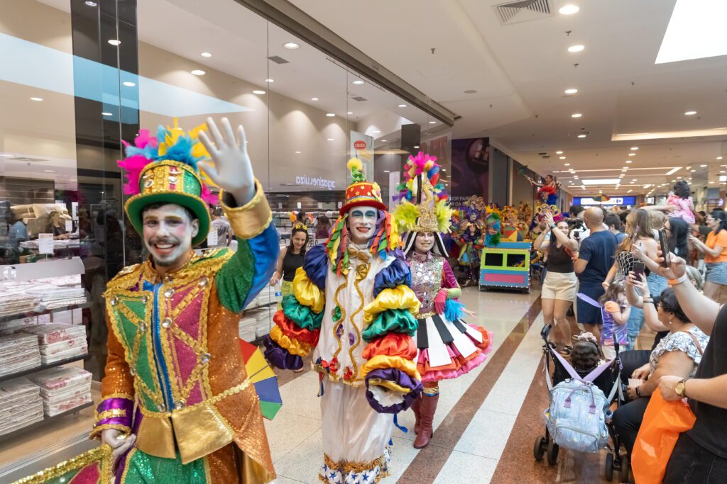 Carnaval 2026 no RibeirãoShopping | Crédito: Tábata Barbosa
