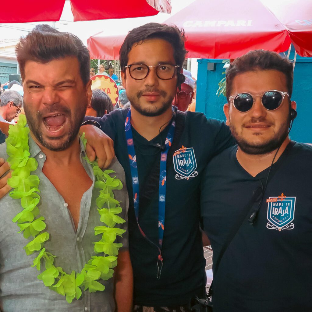 Organizadores do bloco 