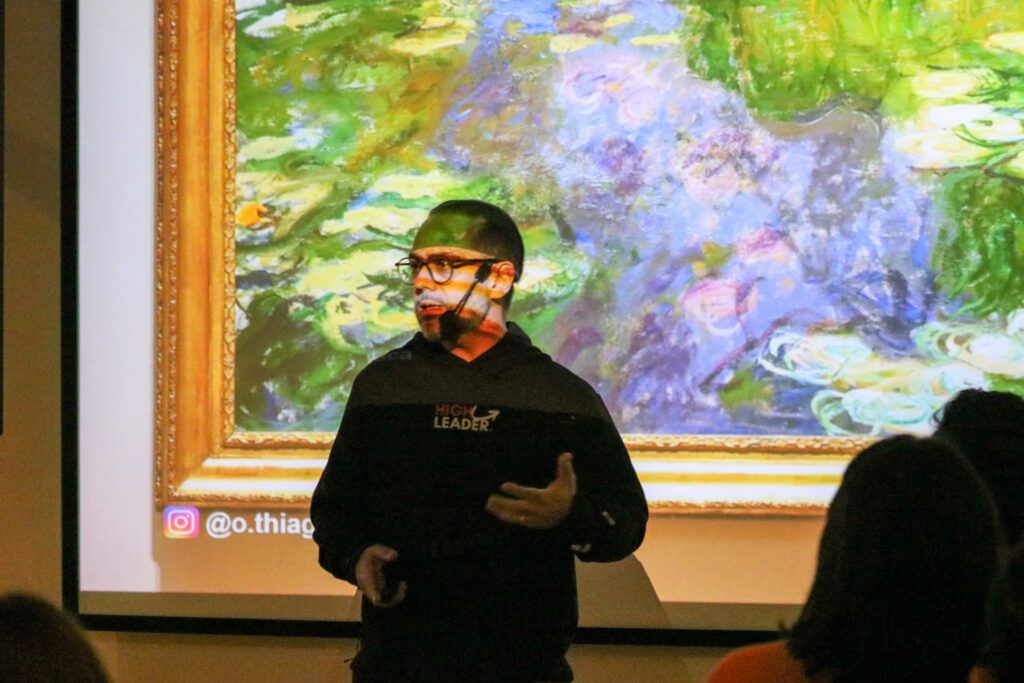 Thiago Fonseca se apresentou no First Coffee | Crédito: Divulgação