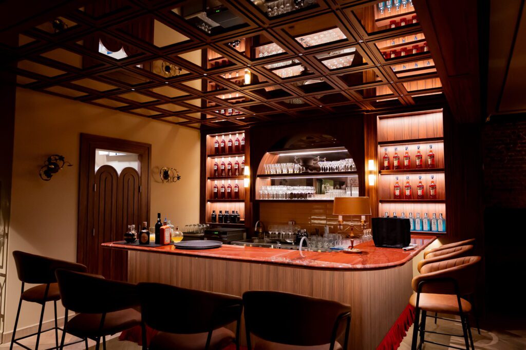 Bar do restaurante Napoleon Cuisine | Crédito: Willian Diez