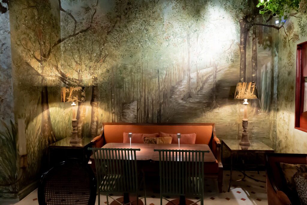 Varanda do restaurante Napoleon Cuisine | Crédito: Willian Diez