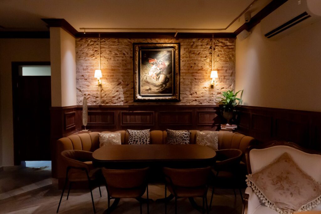 Salão do restaurante Napoleon Cuisine | Crédito: Willian Diez