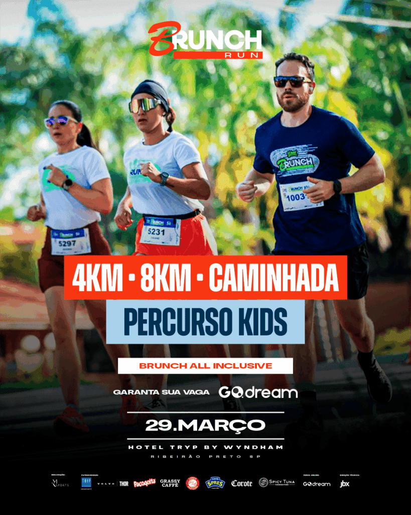 Brunch Run 2026 | Crédito: Divulgação