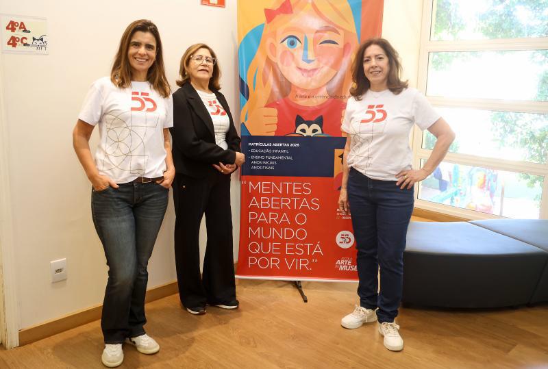 Diretoras da Escola Arte do Museu | Crédito: Divulgação