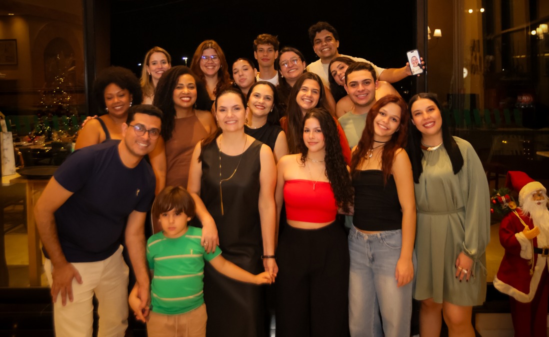 Equipe da Focco na confraternização de fim de ano | Crédito: Divulgação