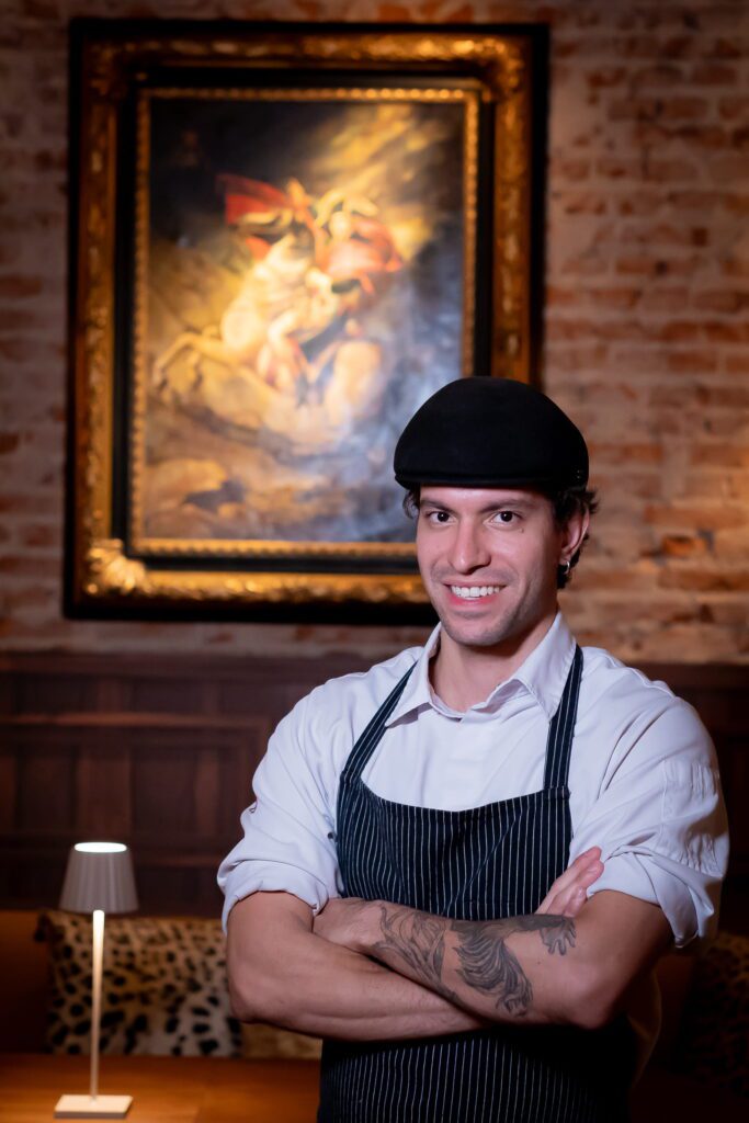Filippo Franco, chef do Napoleon Cuisine | Crédito: Willian Diez