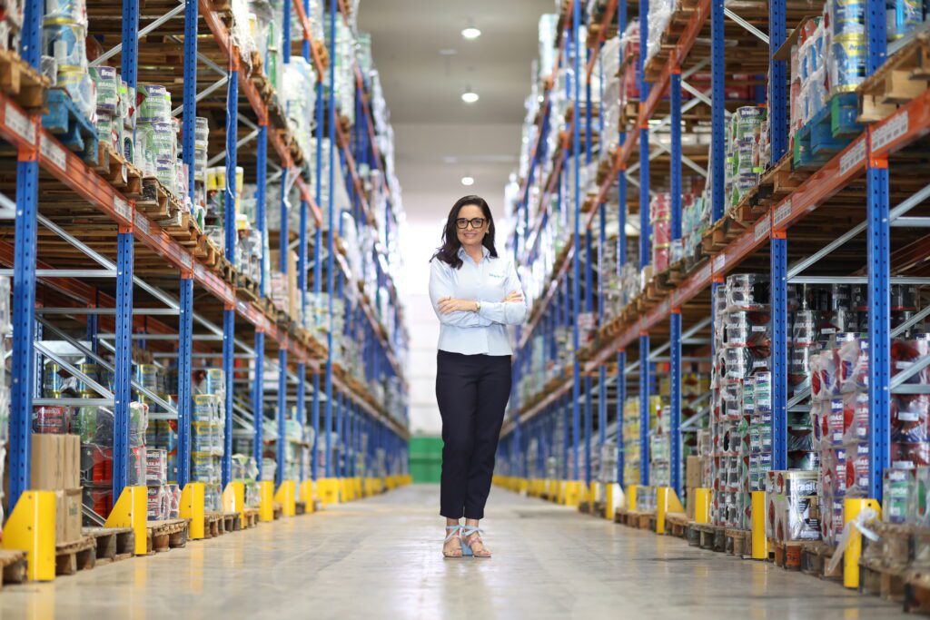 Kelly Diniz, CEO da Brasilux Tintas | Crédito: Divulgação