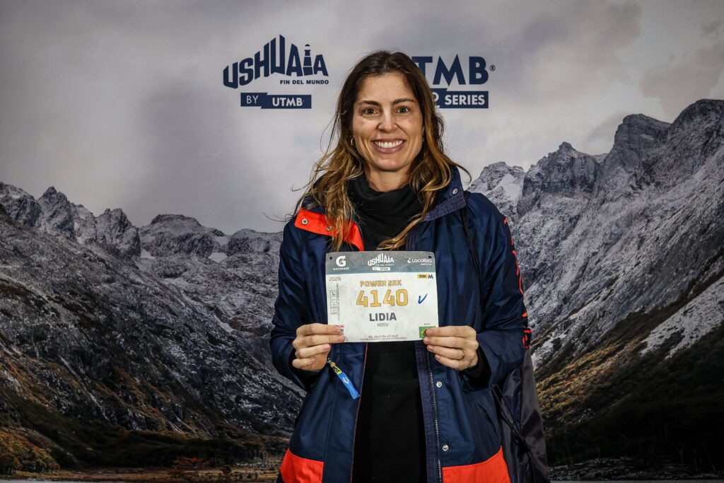 Lídia Titoto participa de corrida extrema em Ushuaia | Crédito: Arquivo pessoal