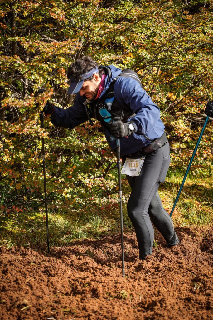Mario Rossi e Lídia Titoto participam de corrida extrema em Ushuaia | Crédito: Santiago Mondejar / UBICE