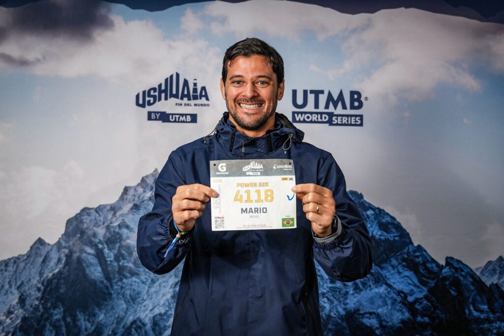 Mario Rossi participa de corrida extrema em Ushuaia | Crédito: Arquivo pessoal