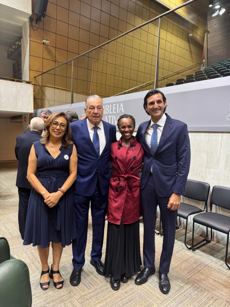 Maria Thomazini, Maurílio Biagi Filho, Maria Zeferina e Tomé Abduch | Crédito: Divulgação