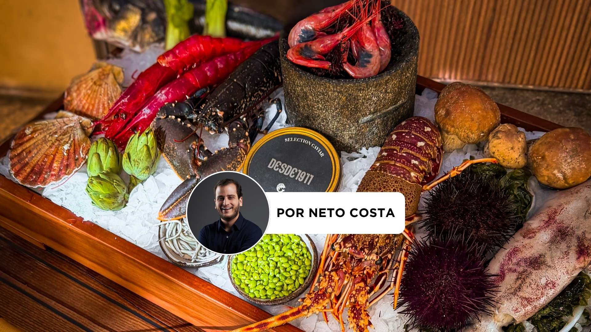 No Desde 1911, em Madrid, o mar é tratado como luxo absoluto | Créditos: arquivo pessoal