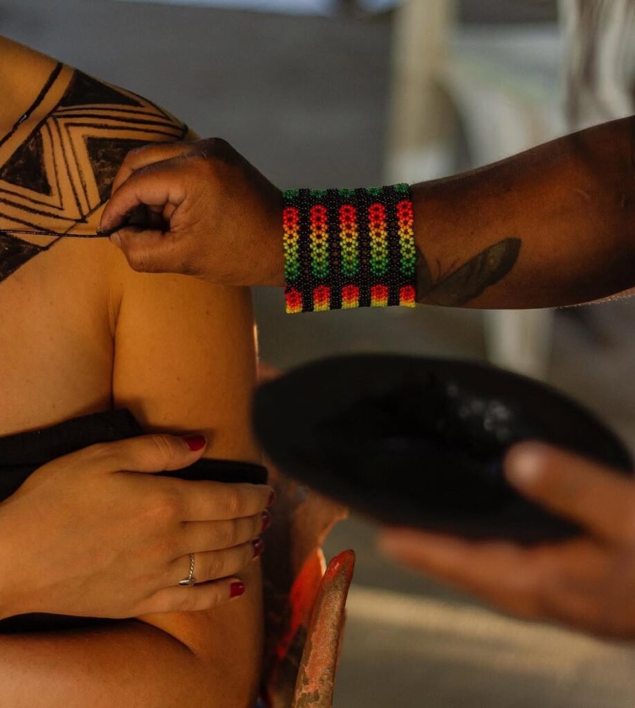 Oficina de grafismo indígena