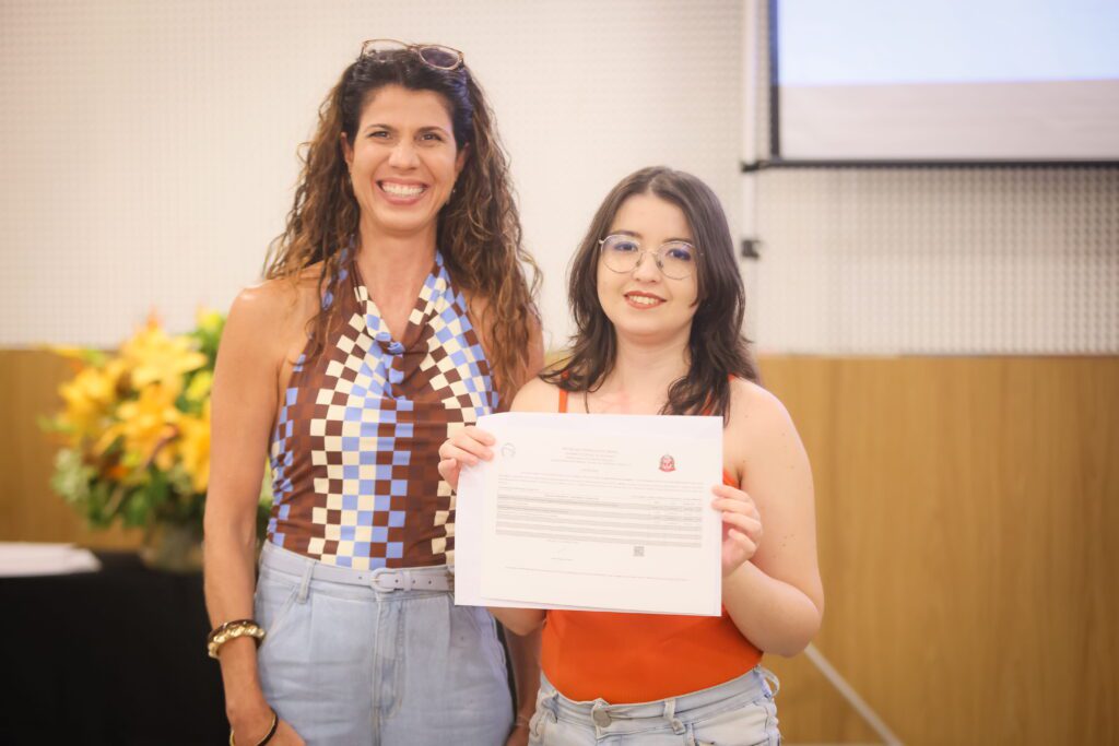 Formatura de uma turma do projeto de escolarização dos shoppings Multiplan | Crédito: Rafael Cautella