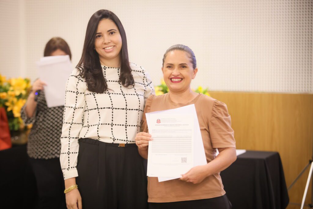 Formatura de uma turma do projeto de escolarização dos shoppings Multiplan | Crédito: Rafael Cautella