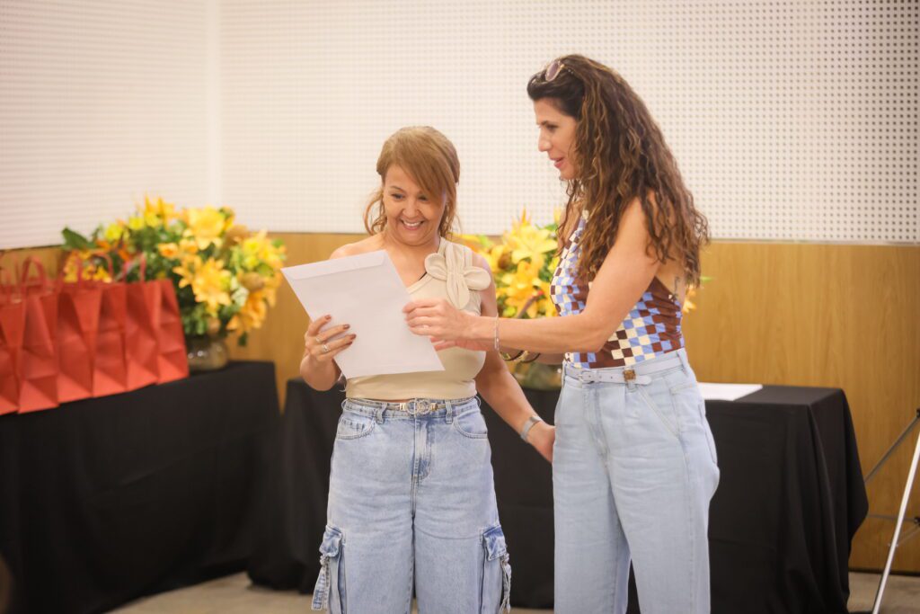 Formatura de uma turma do projeto de escolarização dos shoppings Multiplan | Crédito: Rafael Cautella