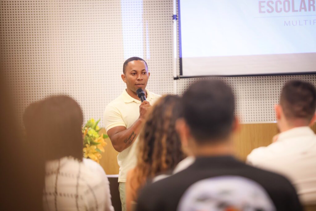 Formatura de uma turma do projeto de escolarização dos shoppings Multiplan | Crédito: Rafael Cautella