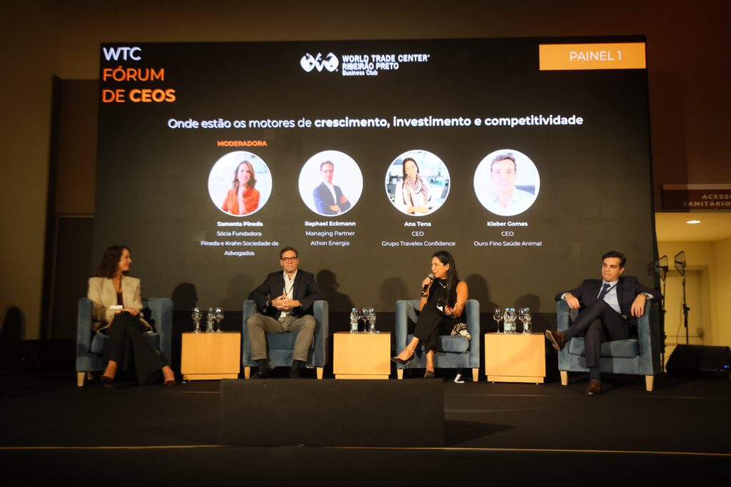 WTC Fórum de CEOs | Crédito: Rafael Cautella