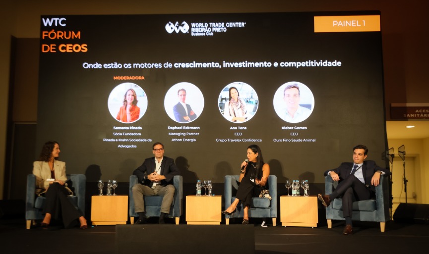 WTC Fórum de CEOs | Crédito: Rafael Cautella