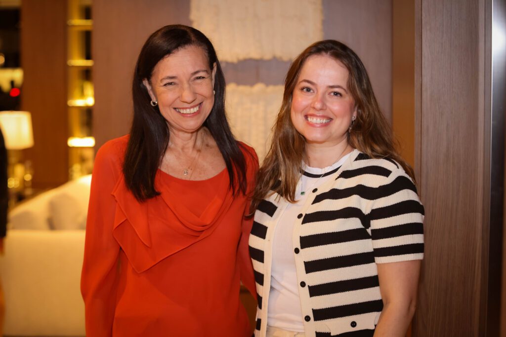 Breton recebe Larissa Perna | Crédito: Rafael Cautella