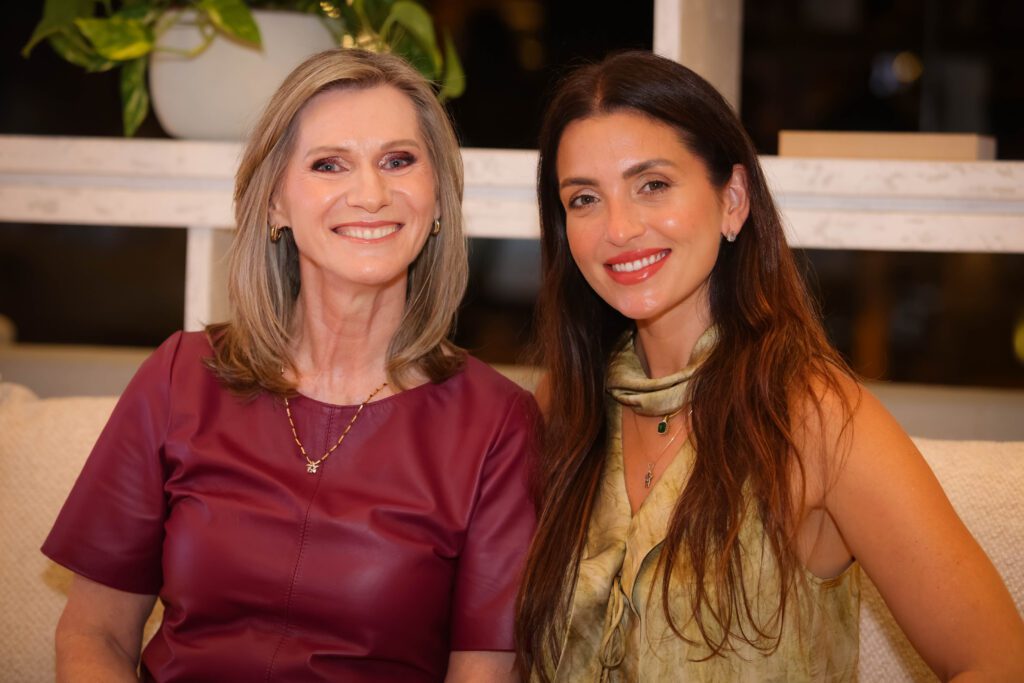 Breton recebe Larissa Perna | Crédito: Rafael Cautella