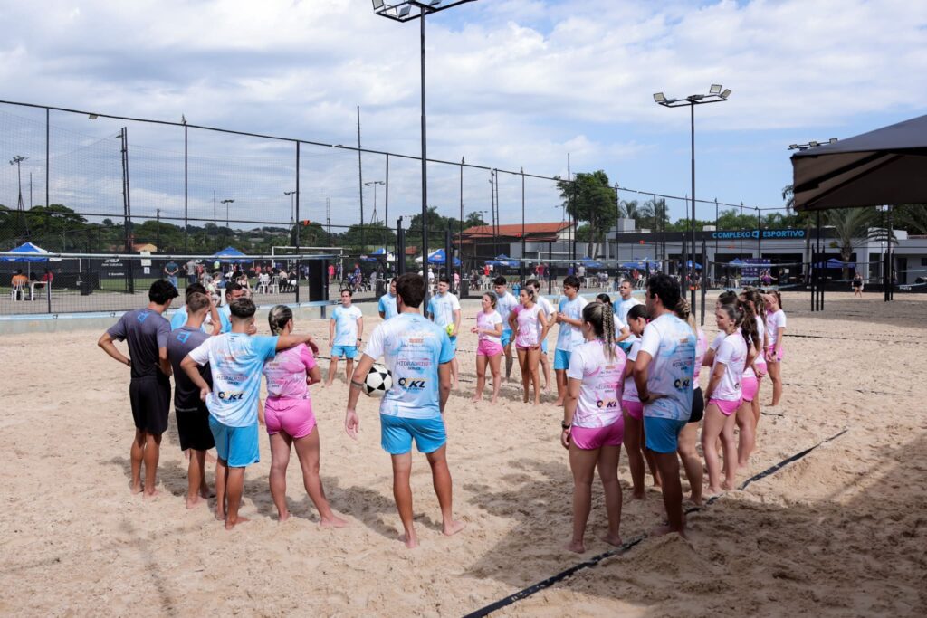Quadras de areia multidisciplinar | Crédito: Divulgação