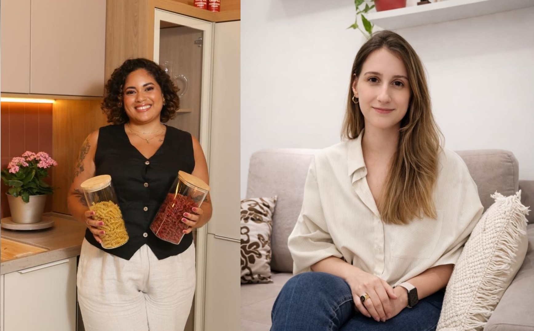 Entrevistadas sobre casa bagunçada crônica