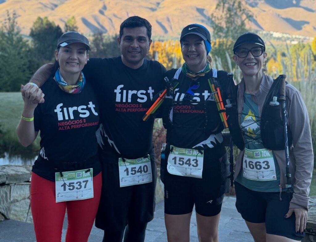 Grupo First participa de desafio na Patagônia | Crédito: Divulgação Grupo First