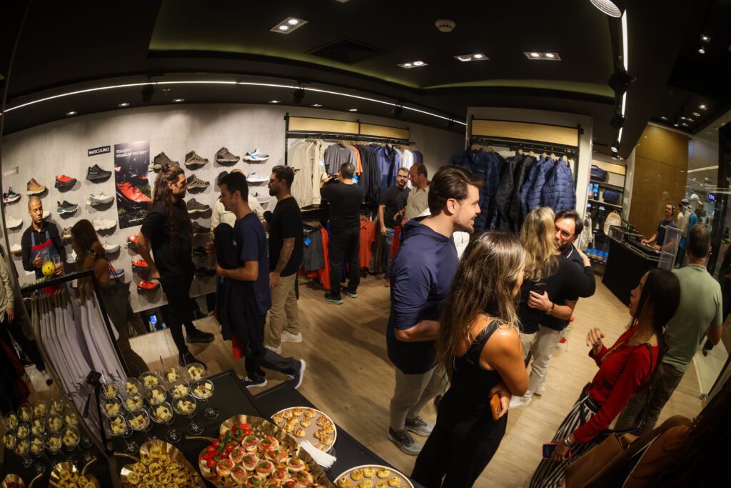 Inauguração da loja de roupas Columbia | Crédito: Rafael Cautella