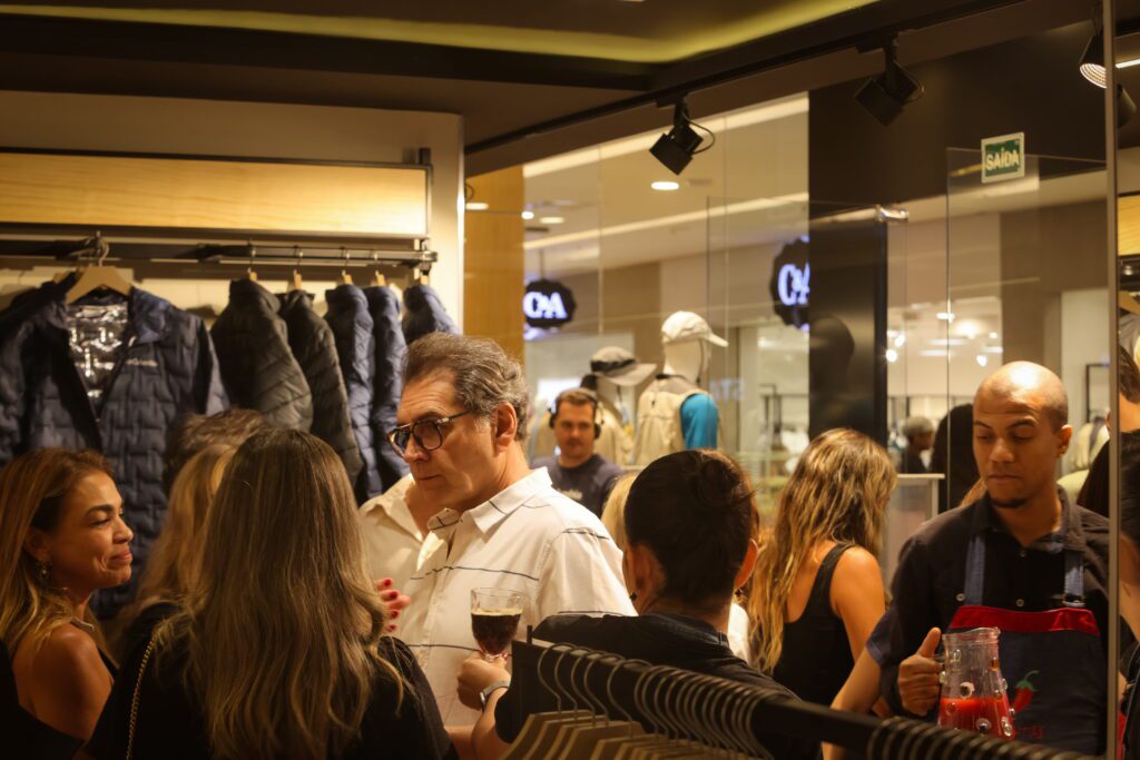 Inauguração da loja de roupas Columbia | Crédito: Rafael Cautella