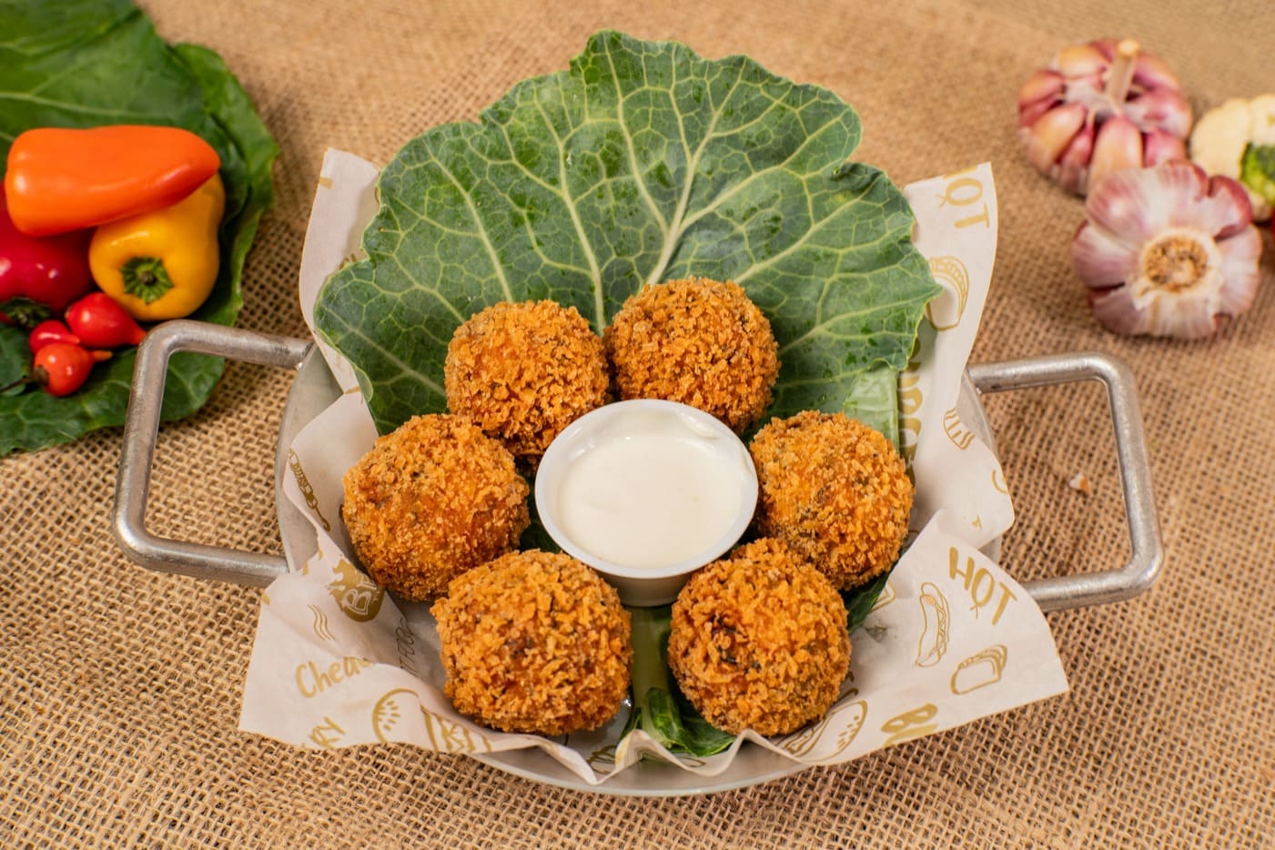 "Incrível Rúcula", do Federal Bar, no Comida de Buteco | Crédito: Renata Prado