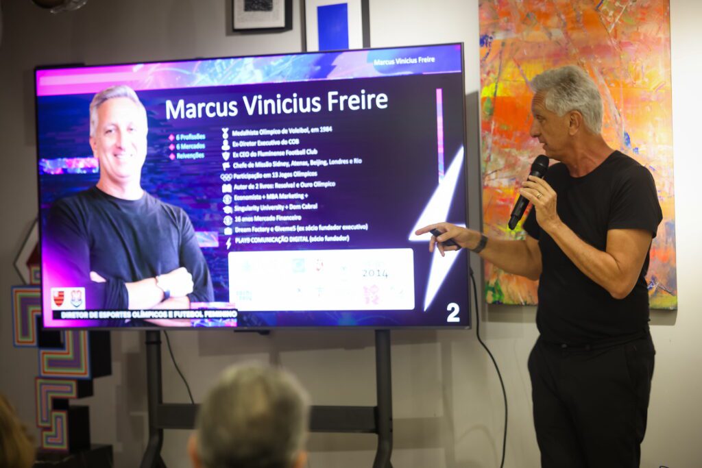 LIDE Empreendedor recebe Marcus Vinicius Freire | Crédito: Rafael Cautella