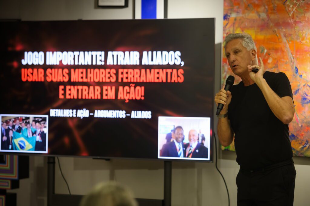 LIDE Empreendedor recebe Marcus Vinicius Freire | Crédito: Rafael Cautella