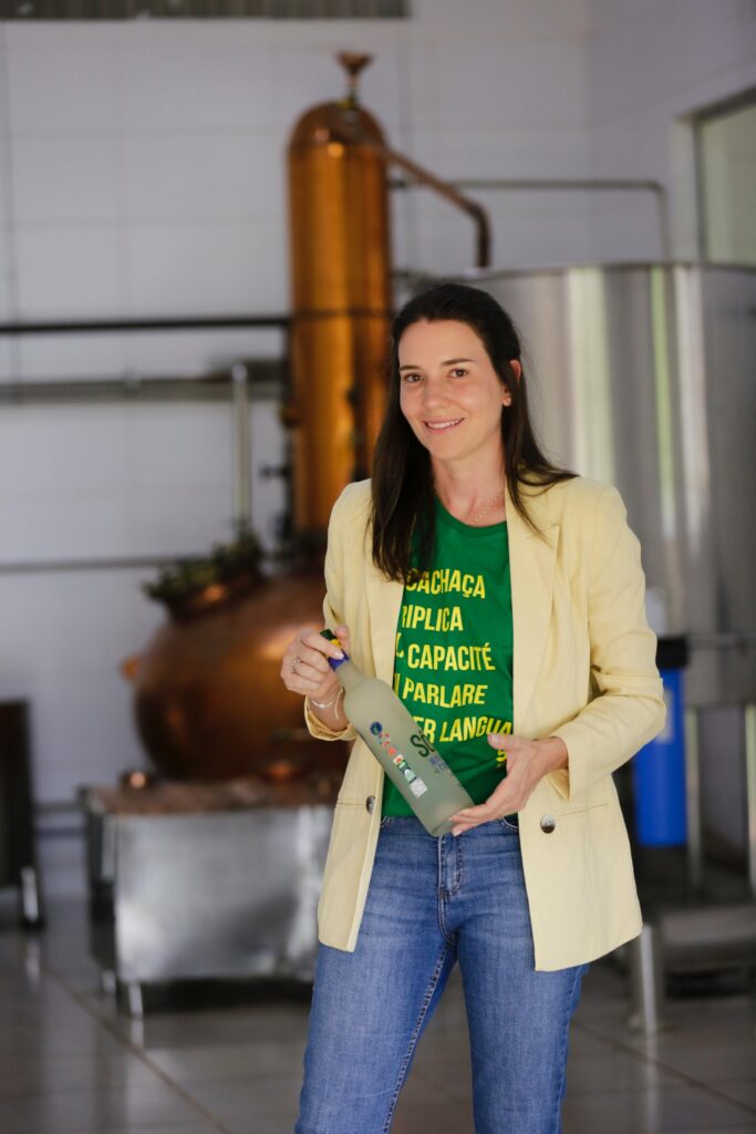 Laura Vicentini sócia da SoZé Cachaça | Crédito: Divulgação