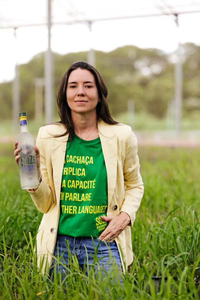 Laura Vicentini sócia da SoZé Cachaça | Crédito: Divulgação