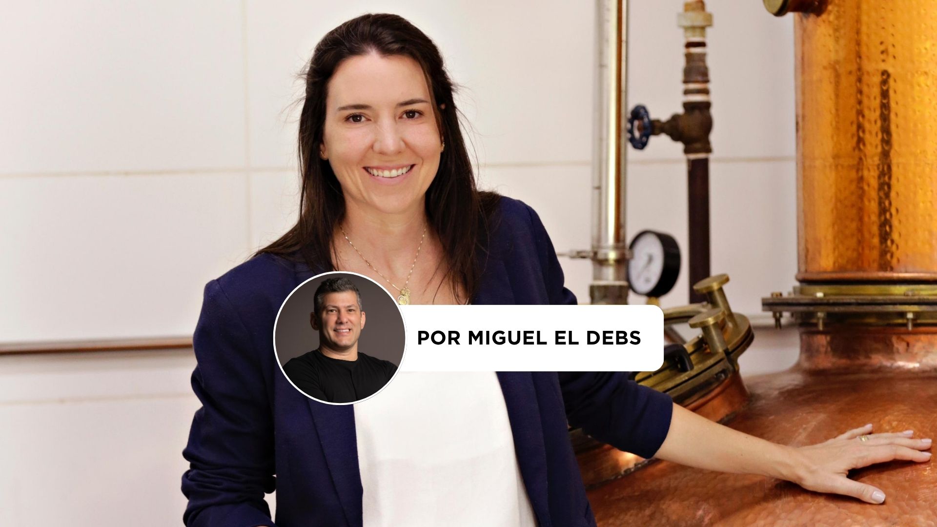 Laura Vicentini, | Capa da coluna do Miguel