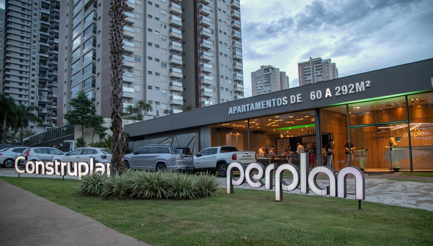 Plantão de vendas da Perplan + Construplan | Crédito: Divulgação