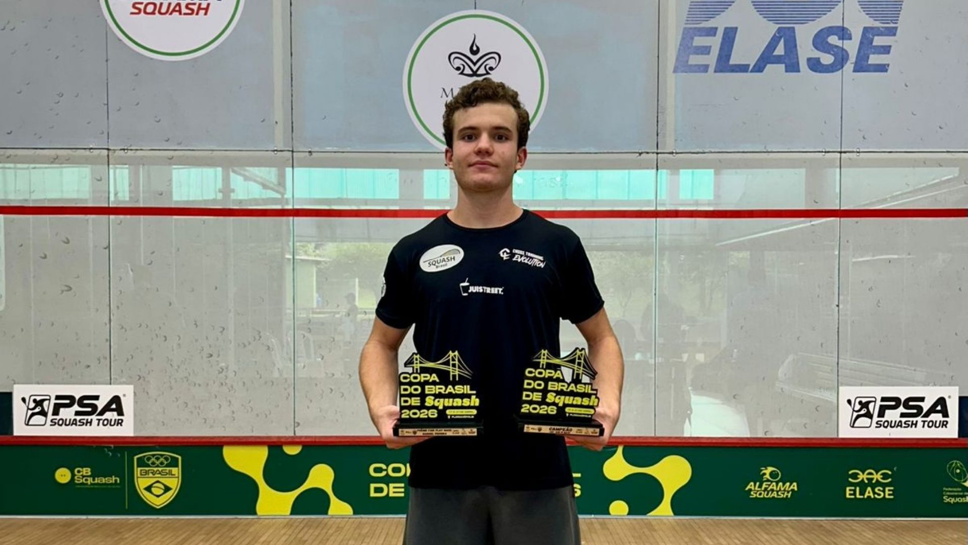 Ribeirão-pretano vence Copa do Brasil de Squash Juvenil e ganha vaga no mundial