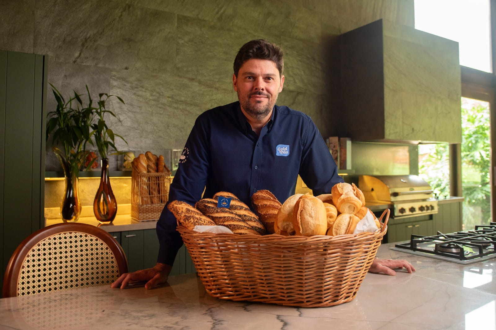 Lucas Capua, CEO da Gold Pão | Crédito: Divulgação